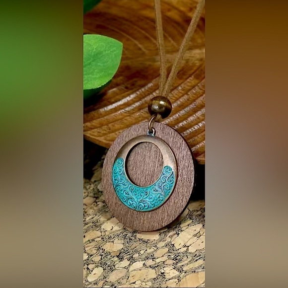 Boho Patina Necklace - Picture 1 of 1